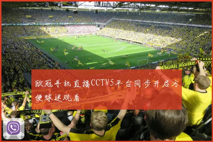 欧冠手机直播CCTV5平台同步开启方便球迷观看