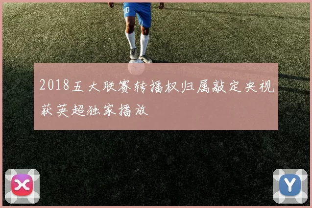 2018五大联赛转播权归属敲定央视获英超独家播放