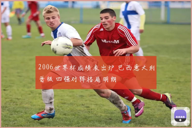 2006世界杯成绩表出炉 巴西意大利晋级 四强对阵格局明朗